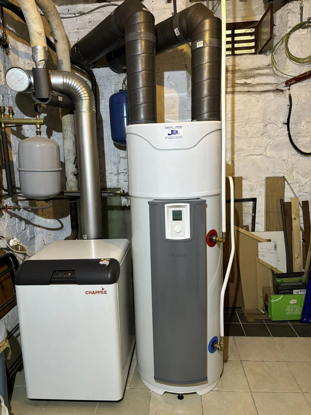 chauffe-eau thermodynamique de 200 litres